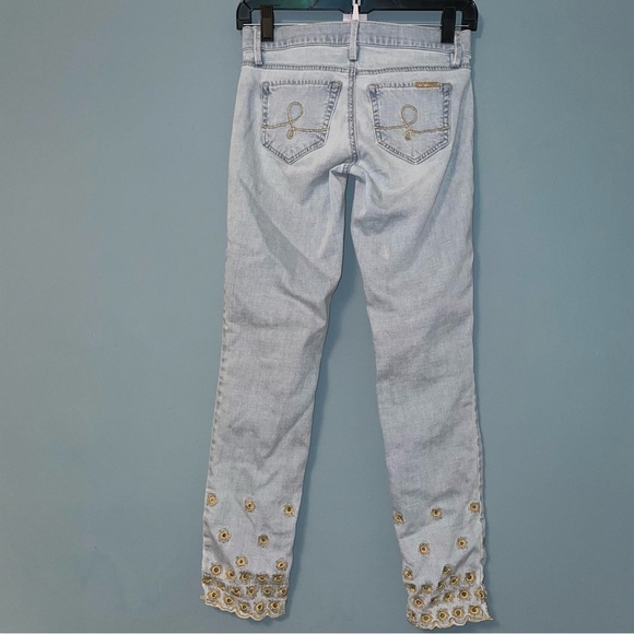 Lilly Pulitzer South Ocean Skinny Crop Jeans Size 0 - Picture 11 of 12